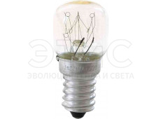 Лампа накаливания специальная 15Вт Е14 220В 300C Т22  для духовок Лампа накаливания специальная 15Вт Е14 220В 300C Т22  для духовок